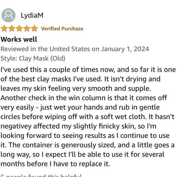 Innisfree Volcanic Clay Pore Clearing Mask for Clogged Pores and Blackheads - Picture 5 of 5